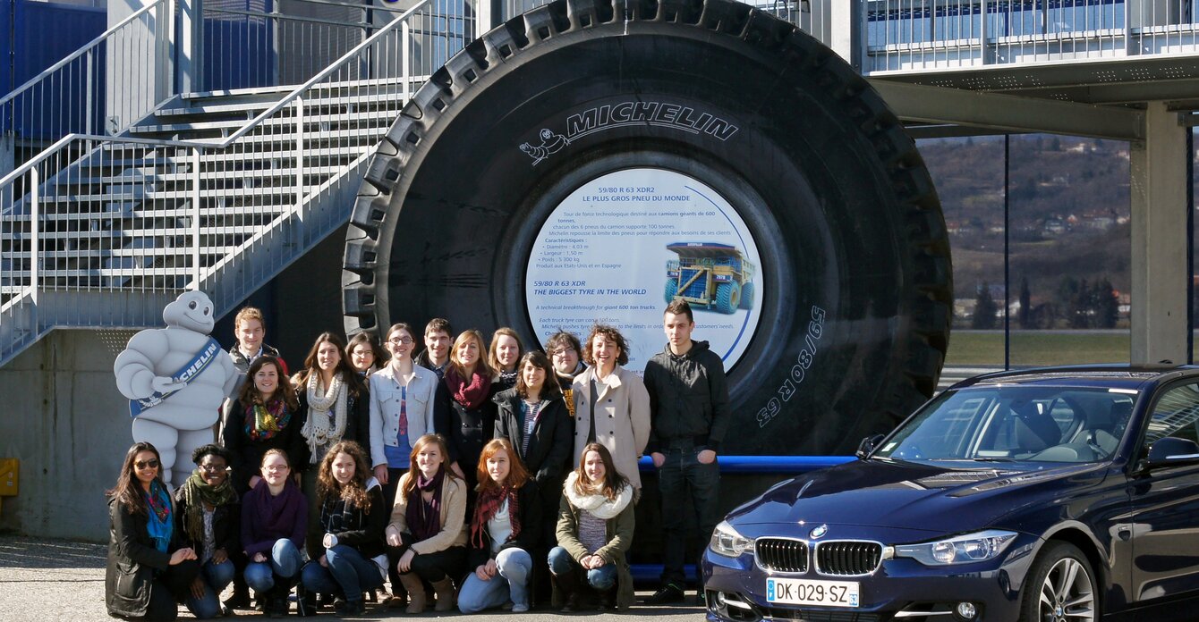 <em>Visite du Musée Michelin par les 2A</em> Visite du Musée Michelin par les 2A